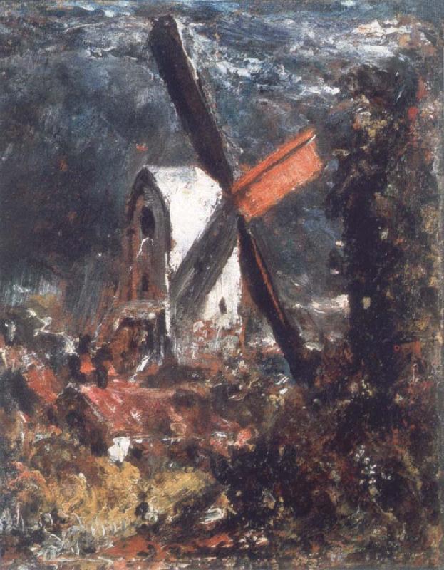 John Constable A windmill near Brighton China oil painting art